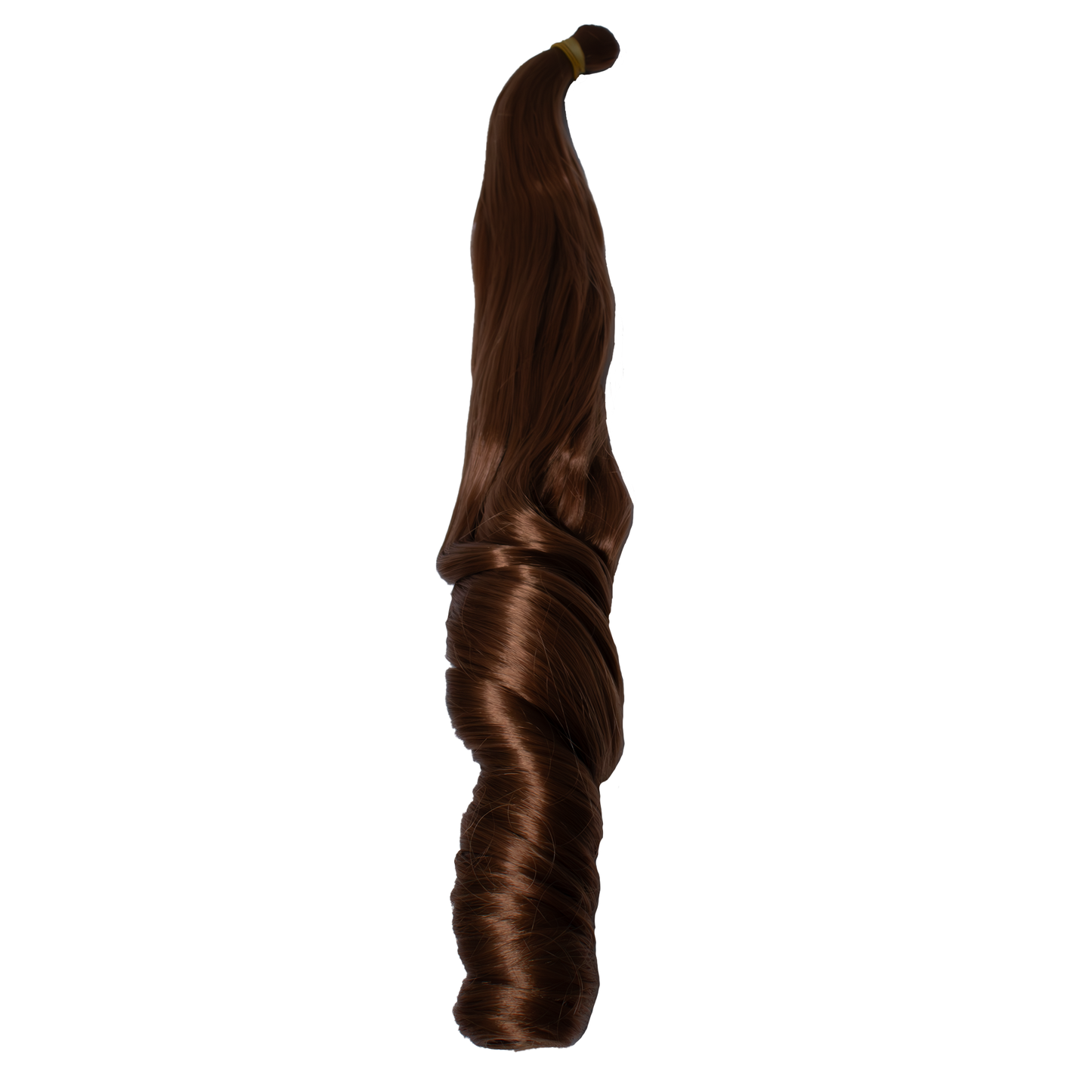 Full image if French curl hair extension in colour 4 or Coco.